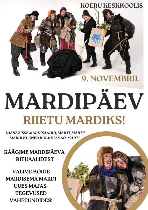 Mardipäeva tähistame 9. novembril